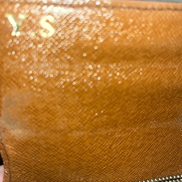 #824| LouisVuitton Monogram wallet+ chain, some loose stitching, well maintained - Picture 16 of 16